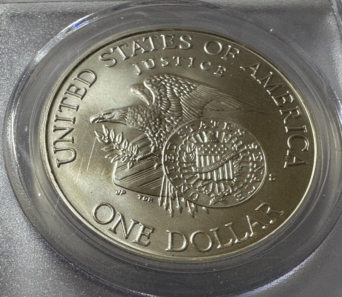 1998-S $1 RFK ROBERT KENNEDY SILVER COMMEMORATIV PCGS MS69 DOLLAR