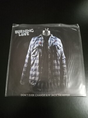 BURNING LOVE - Don't Ever Change (7'' Vinyl Record) Hardcore Punk Rock