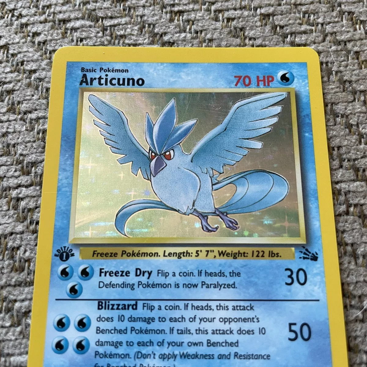  Pokemon - Articuno (2) - Fossil - Holo : Toys & Games