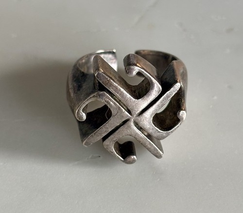Vintage Sterling Puig Doria Ring Size 6.5