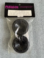 Paragon Premounted Front Pan Car Wheels/Tires BMF10 Positrak Competition VHTF!