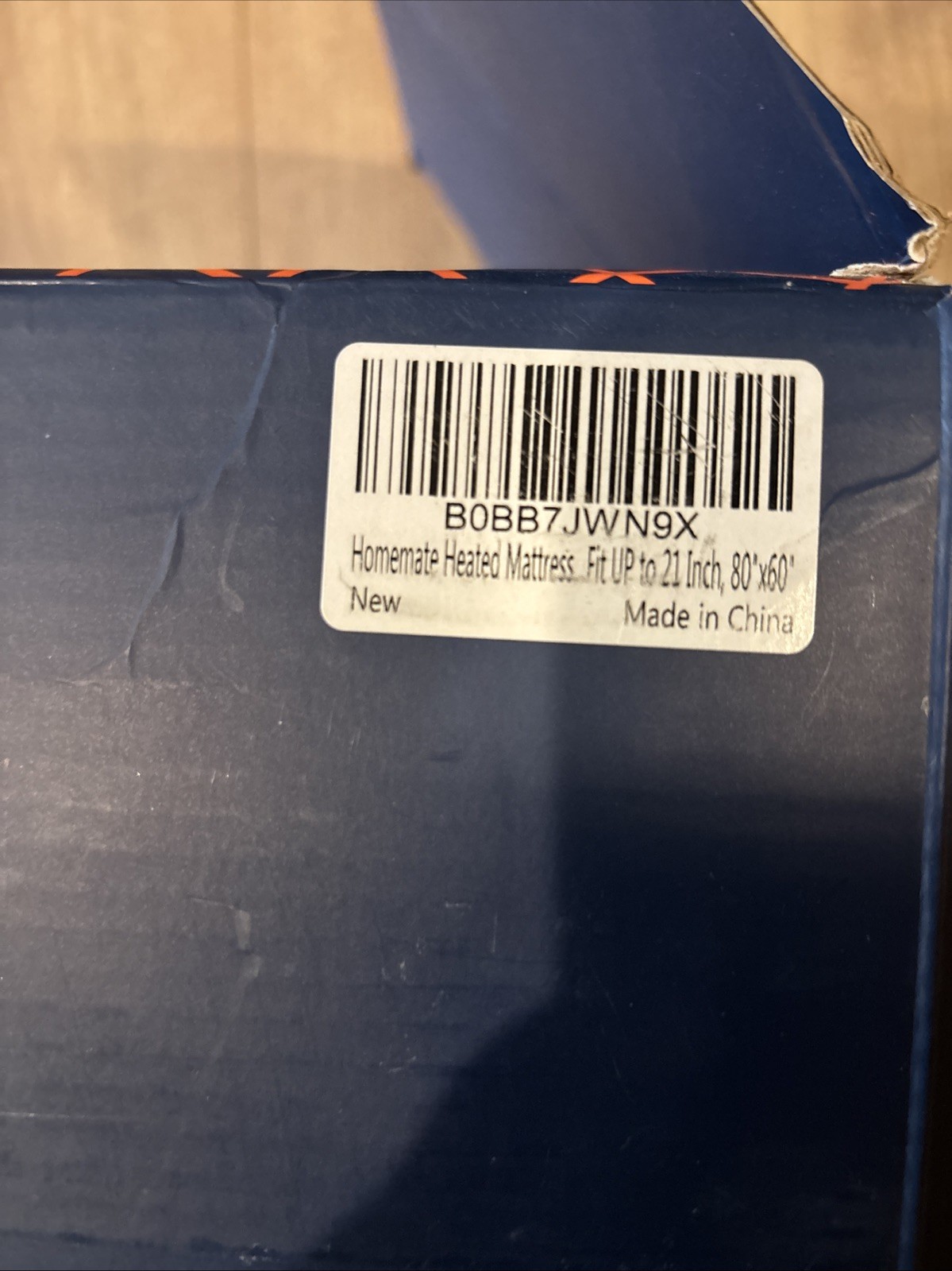 Homemate Heated Mattress Pad Queen 60x80 w/ Controller – Coral Fleece – New Open