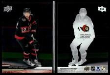 2024-25 Upper Deck Extended Series Clear Cut Base #594 Michael Amadio