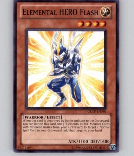 Elemental Hero Flash (GENF-EN090) Generation Force