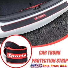 90CM Car Rear Bumper Guard Anti-Scratch Auto Trunk Door Entry Protector Sports