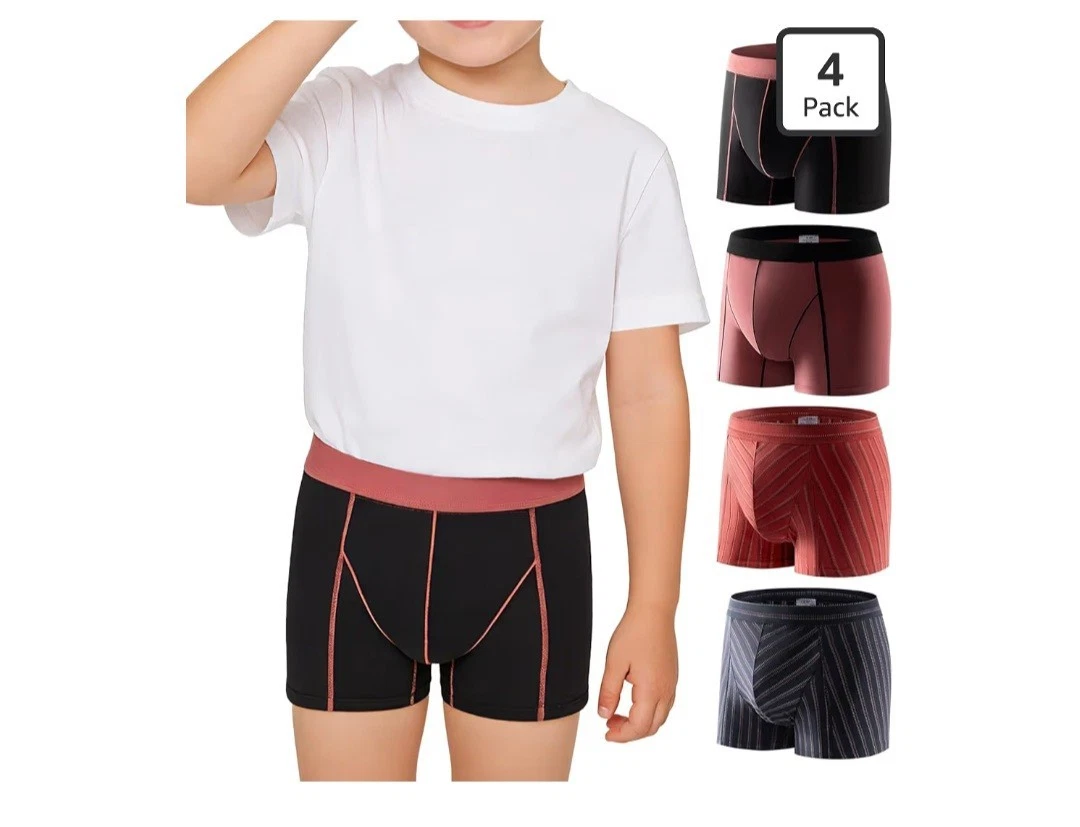 New Carer Washable Incontinence Underwear for Children (4 Pairs) Boys Size 6