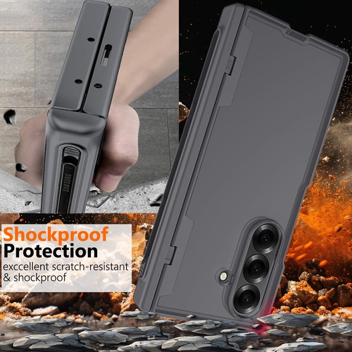 YQODSZ for Samsung Galaxy Z Fold 7 Case with S Pen Holder Z Fold7 Shockproof ... - Picture 5 of 6
