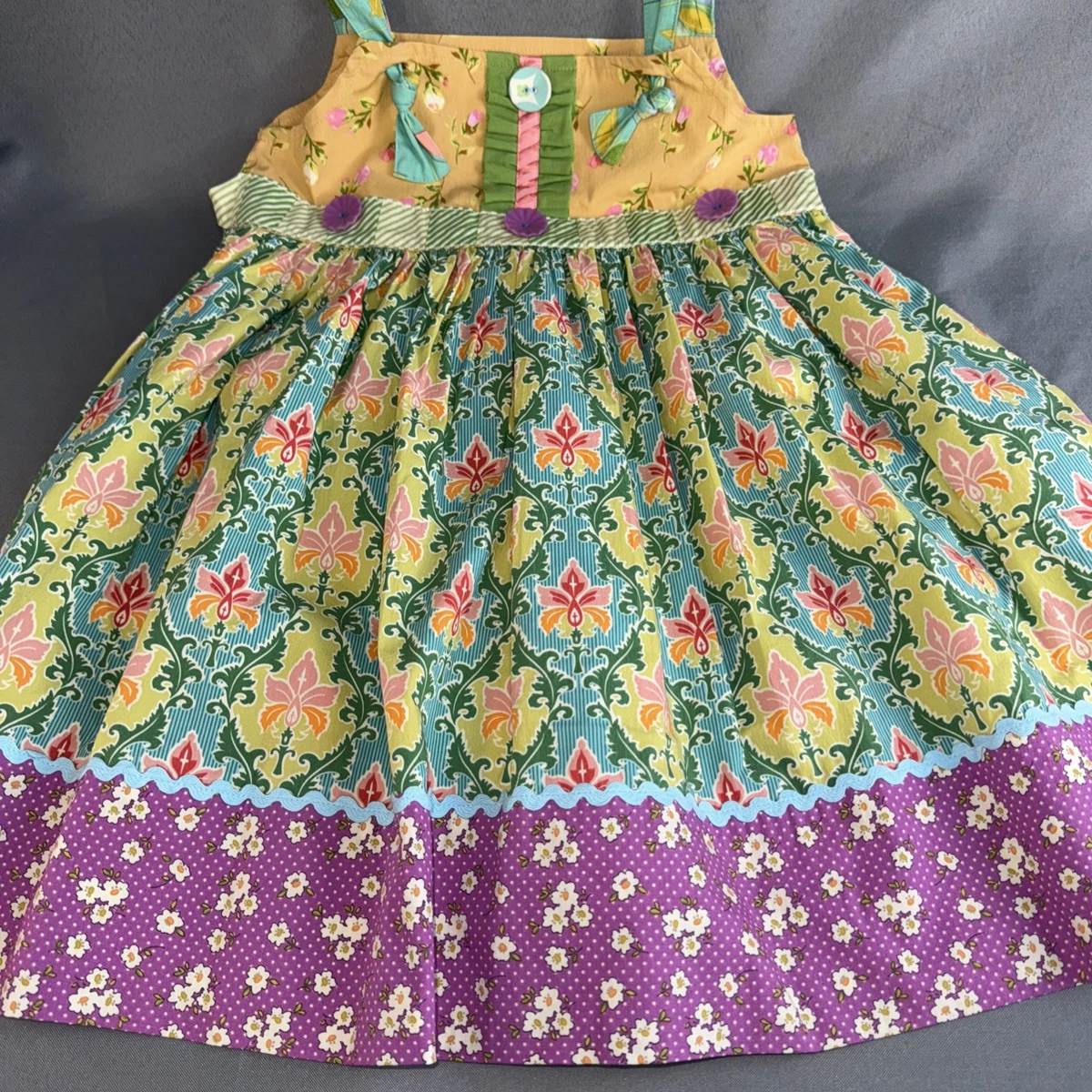 matilda jane christmas knot dress Freedom Flourish Knot Dress