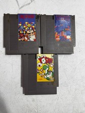 Lot of 3 Nintendo games Drx Mario, Yoshi, Tetris 