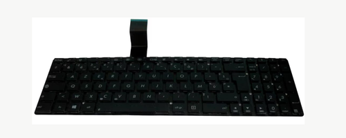 Clavier AZERTY Français Filaire Pour PC Portable - Modèle Chiclet Noir - Neuf