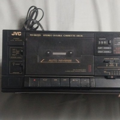 Piastra a *doppia cassetta JVC TD-W101 Nastro metallico Dolby B NR (leggi prima Piastra a *doppia cassetta JVC TD-W101 Nastro metallico Dolby B NR (leggi prima
