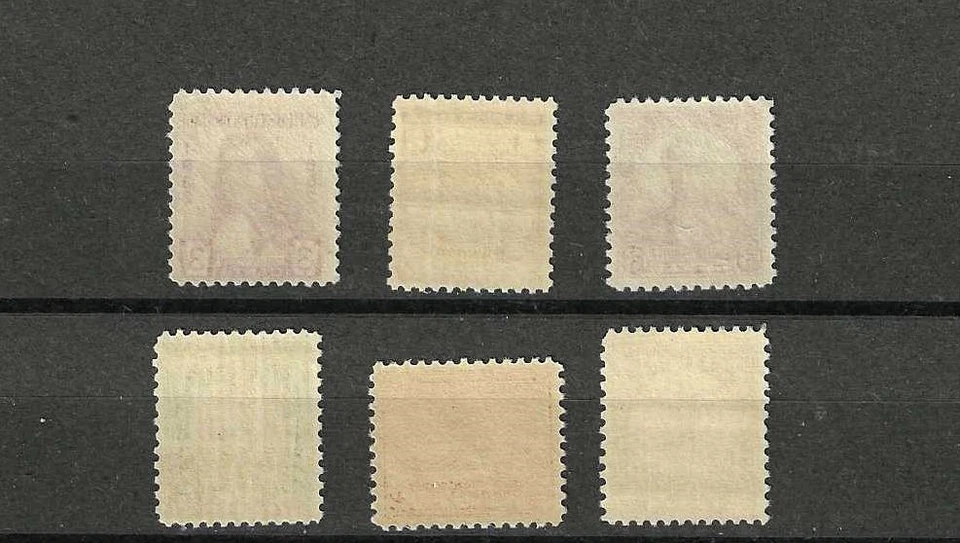 1932 COMMEMORATIVE SIX U.S. STAMP SET #716-719, 724, 725 MINT HH OG - Image 2 of 2