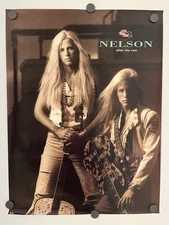 NELSON After The Rain rare original Promotional Only poster Gunnar & Matthew ‘90