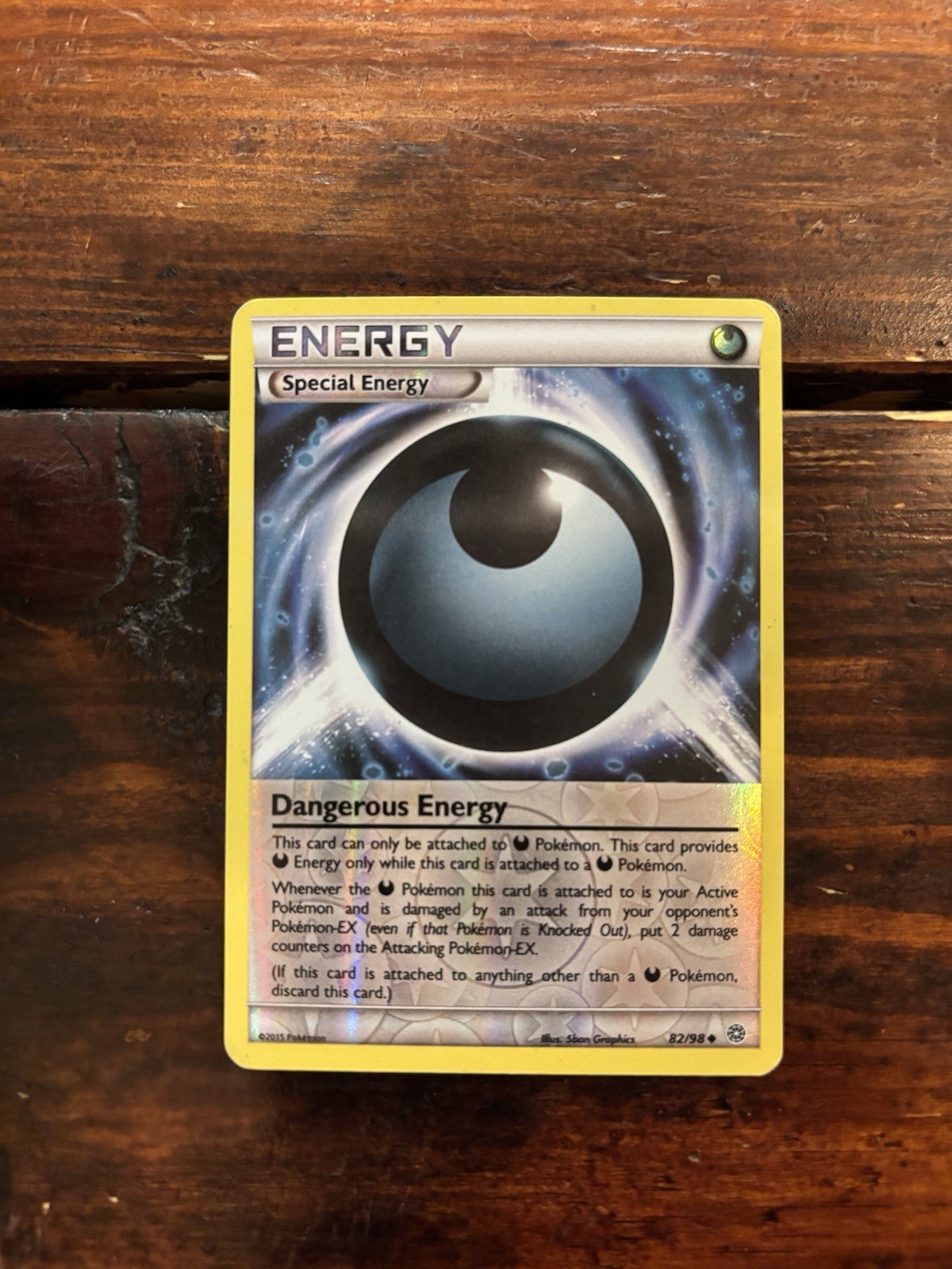 Pokemon TCG Dangerous Energy 82/98 Reverse Holo - Ancient Origins - LP