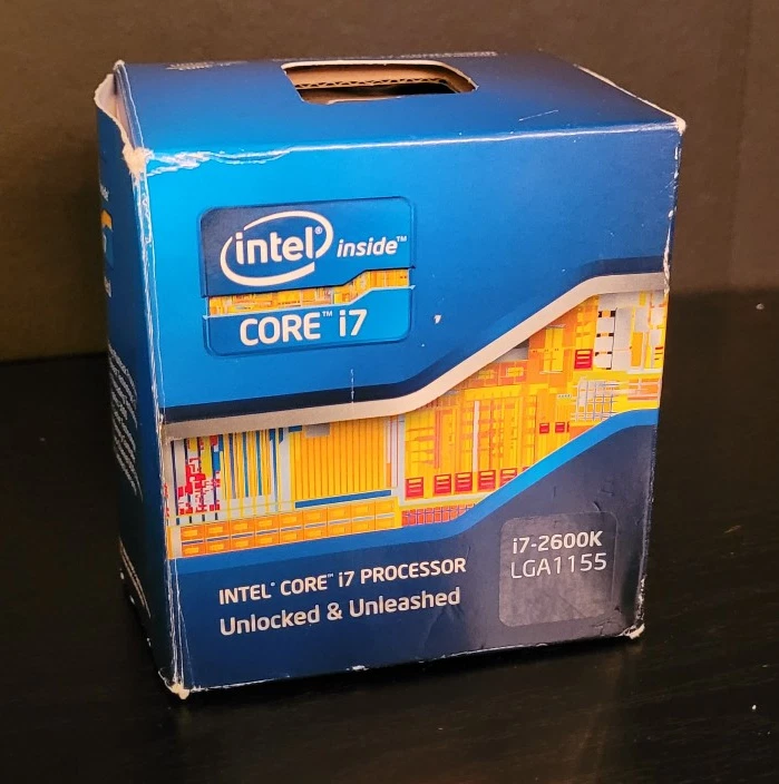 CPU Intel Core i7- 2600K 3.40GHz Socket LGA 1155☆ Intel CPU Core i7