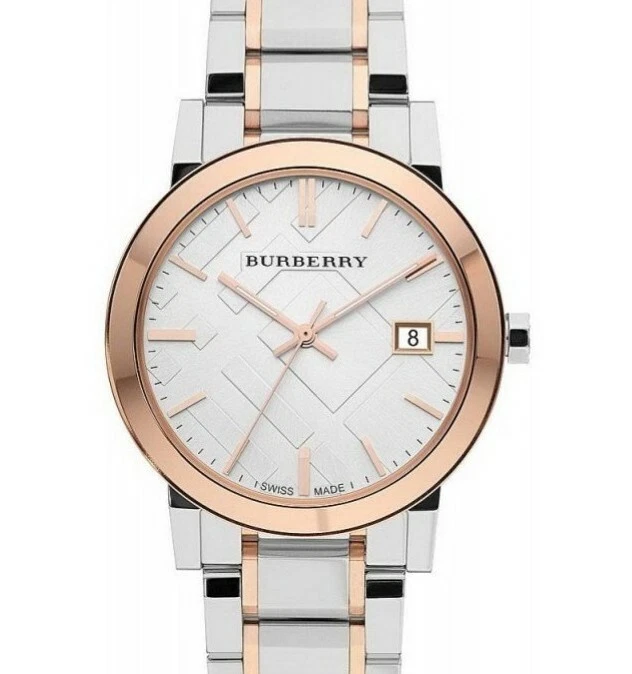 Orologio Burberry BU9006 unisex due toni nuovo con scatola originale burberry