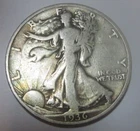 1936  S   Walking Liberty 90% Silver US Half Dollar