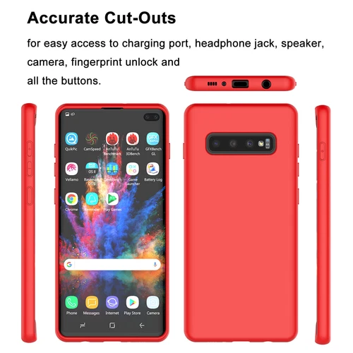 For Samsung Galaxy S10e / S10/ S10+/Plus/S9 Shockproof Silicone Case Phone Cover - Picture 48 of 52