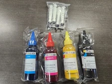 Printers Jack 400ml EP Sublimation Ink Refill 4x bottles for inkjet Printers NEW