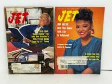 Jet Magazine Lot Of 2 April 2 1984 July 15 1985