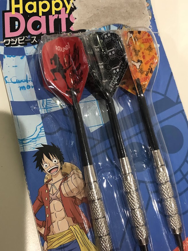 One Piece Monkey D. Luffy Happy Darts ROUND1 Limited rare