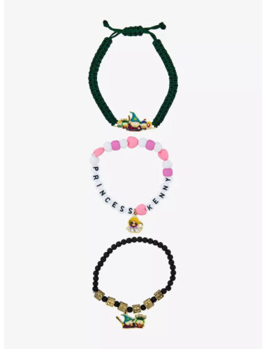 South Park Stick Of Truth Bracelet Set of 3 Beaded, Charm Princess Kenny New - Picture 3 of 4