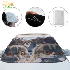 Winter Car Windshield Cover Sun Shade Protector Snow Ice Rain Dust Frost Guard