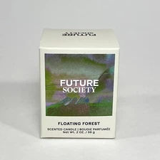 Future Society Floating Forest Scented Candle 2 Oz New