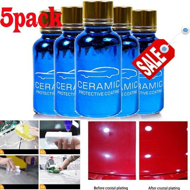 5X 9H Car Hydrophobic Glass Coating Car Liquid Paint Care Antiscratch