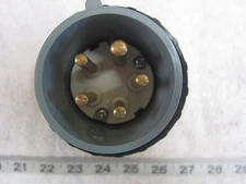 P&S Pass & Seymour PS520P5-W  520P5W 20A 347/600V 3ØY Pin & Sleeve Plug , Used