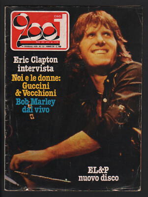CIAO 2001 1-2/1979 EL&P BOB MARLEY ZENOBI ALTE GUCCINI JAPAN SYLVIAN POOH