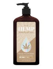 Moist Hemp Bronzing Moisturizer Self Tanner 18 oz New Sealed