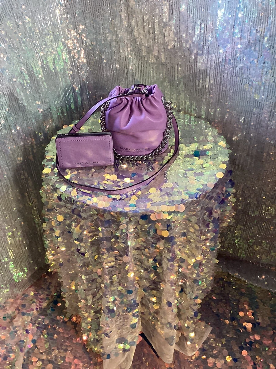 Marc Jacobs Regal Orchid Leather Bucket Bag u0026 Wallet NWT | eBay