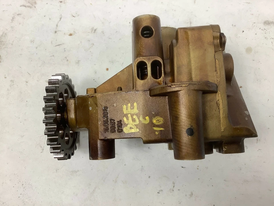 2010 VOLKSWAGEN BEETLE 2.5L I5 GASOLINE 5 CYLINDER ENGINE MOTOR OIL PUMP OEM+ - Image 4 of 4