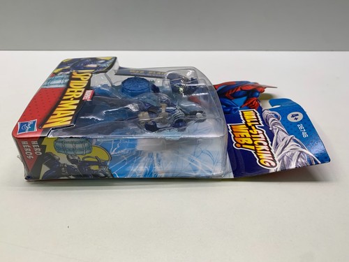 MARVEL SPIDER-MAN WEB BLADE BLACK COSTUME - ACTION FIGURE HASBRO 26746 NEW - Picture 6 of 8