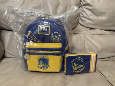 NBA Golden State Warriors GSW Patch Icons Mini Backpack And  display picture 1