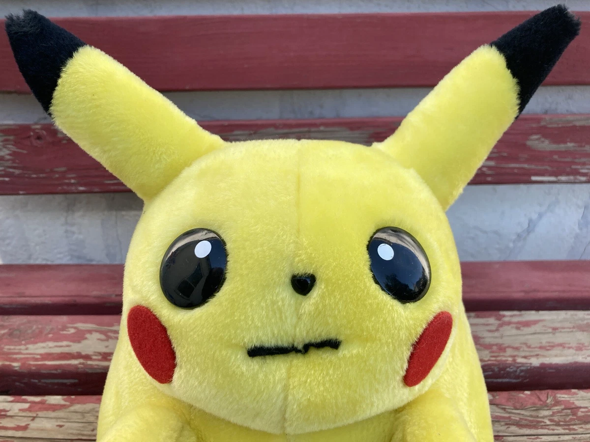 Play by play pikachu plush hotsell