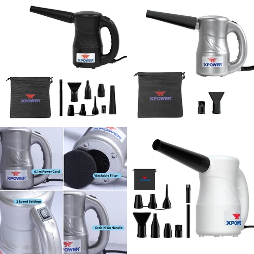 XPOWER A-2S/A-2C Multifunction Auto Car Dryer Electric Dust Collector Air Pump