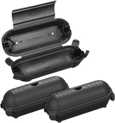 DEWENSWILS 3 Stück IP44 Schutzbox Kupplung Stecker Kabel Schutzkapsel Außenbereich Regen