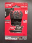 Milwaukee Univ. Fit OPEN-LOK 1-3/8" Oscillating Carbide Blade #49-25-1522 2pack