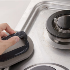 Cocina Nano Emery Magic Limpiar Frotar Olla Óxido Focal Manchas Esponja Removedor + Mango
