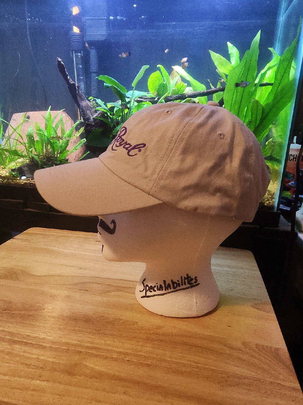 Crown Royal Brown Strapback Adjustable Hat - image 3