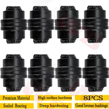 8PCs Track Bottom Roller For Caterpillar CAT 305E Excavator Heavy Duty