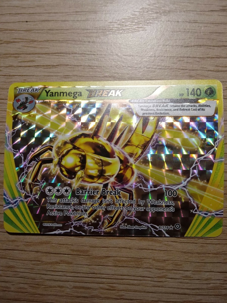 ★ yan★ Buy Yanmega BREAK 8/114 XY - Steam Siege Holo online | eBay