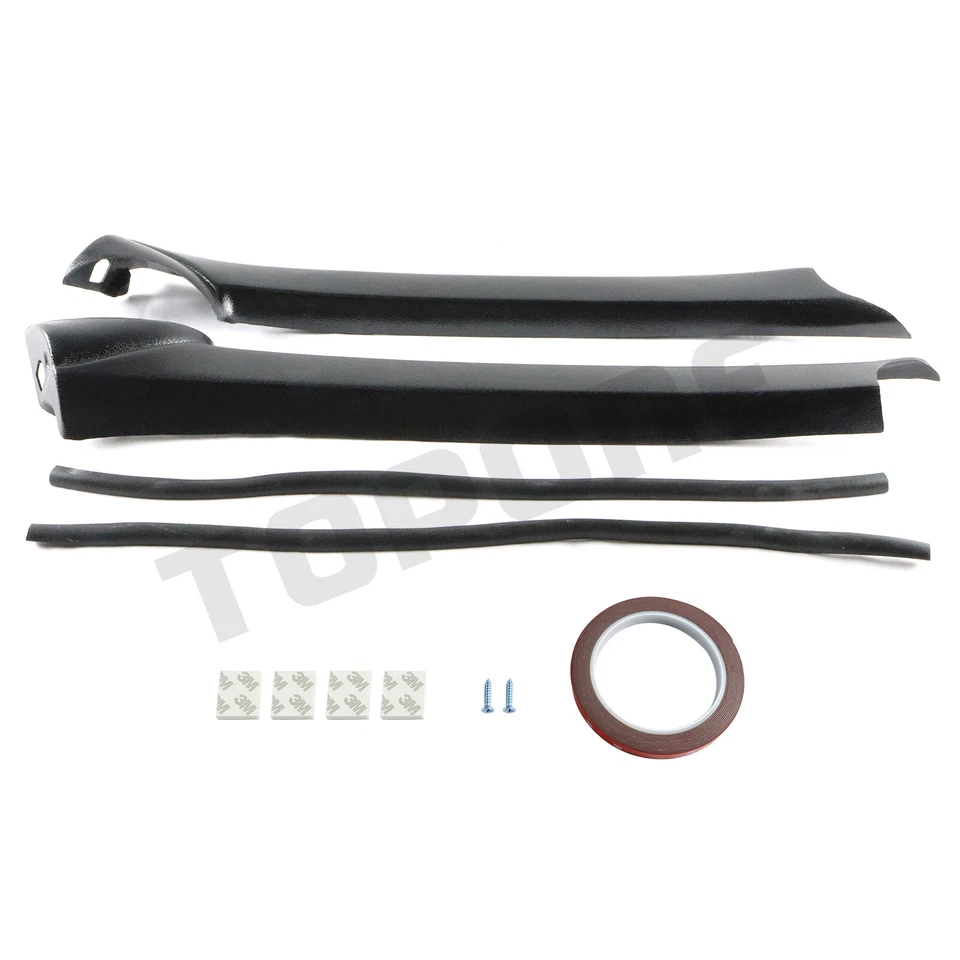 Pair(2) Interior A-Pillar Trim Panels Fits 82-92 Chevy Camaro Pontiac Firebird Foto 3 de 4