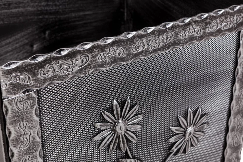 PORTALEGNA GRANDE CON RUOTE COLOR ARGENTO - Immagine 4 di 4