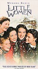 Little Women Winona Ryder, Gabriel Byrne VHS, 1995, Clamshell Very Good  - Afbeelding 1 van 1