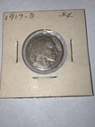 1917 D Buffalo Nickel 5c Coin