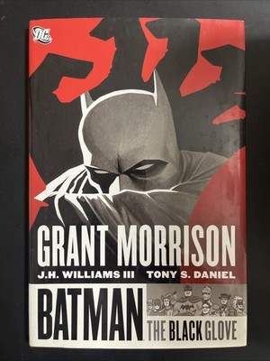 BATMAN The Black Glove by Grant Morrison (2008, DC Comics Hardcover) J.H. Willia