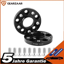 Spurplatten 5x112 Spurverbreiterung mit Radschrauben f&uuml;r Mercedes W204 W205